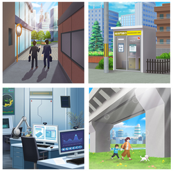 教育系アプリでのイラスト