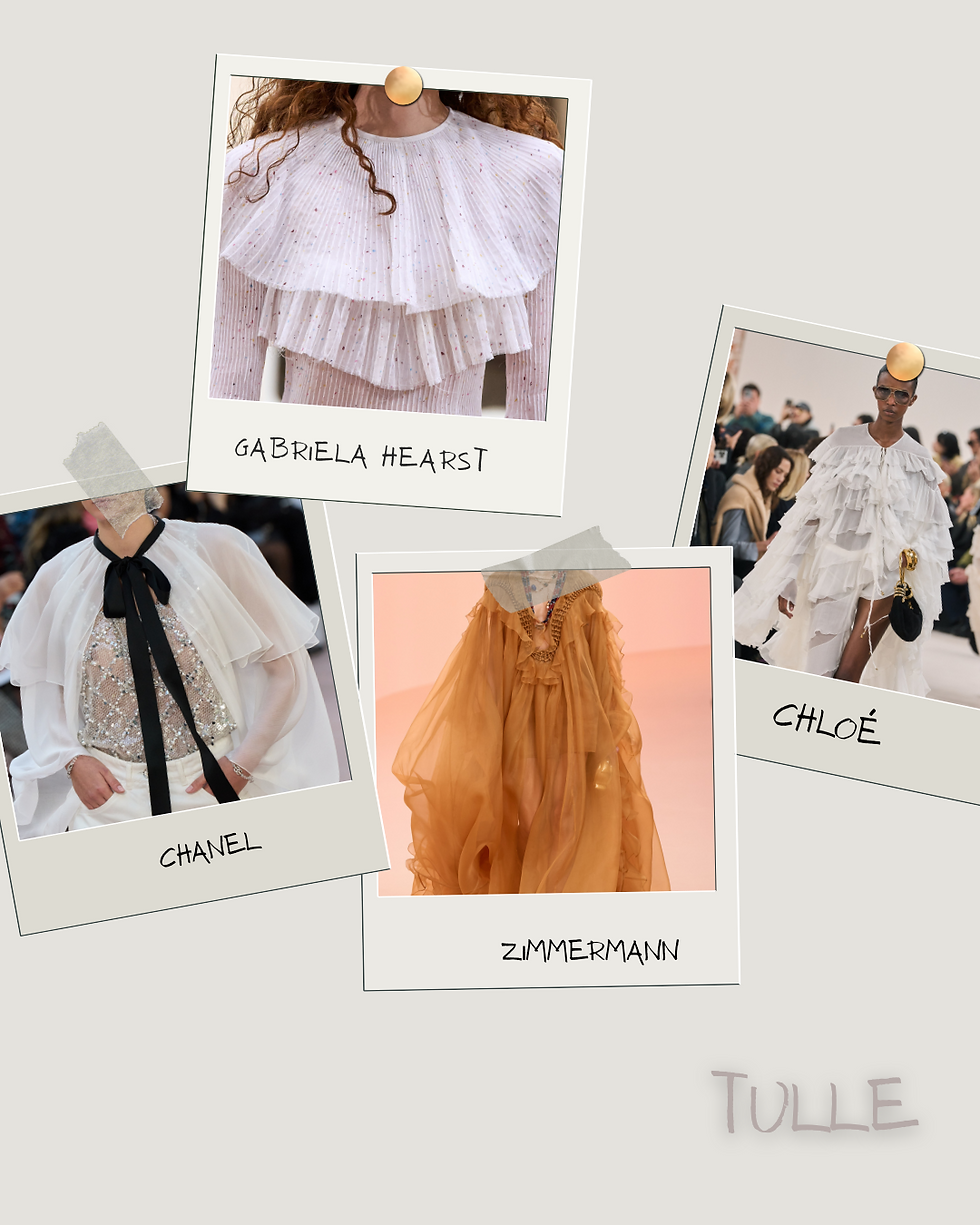 (Image credits: Getty Images; Gabriela Hearst, Chloe, Chanel, Zimmermann)
