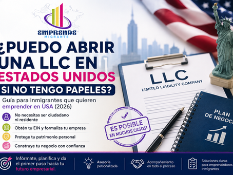 ¿Puedo abrir una LLC en Estados Unidos si no tengo papeles?