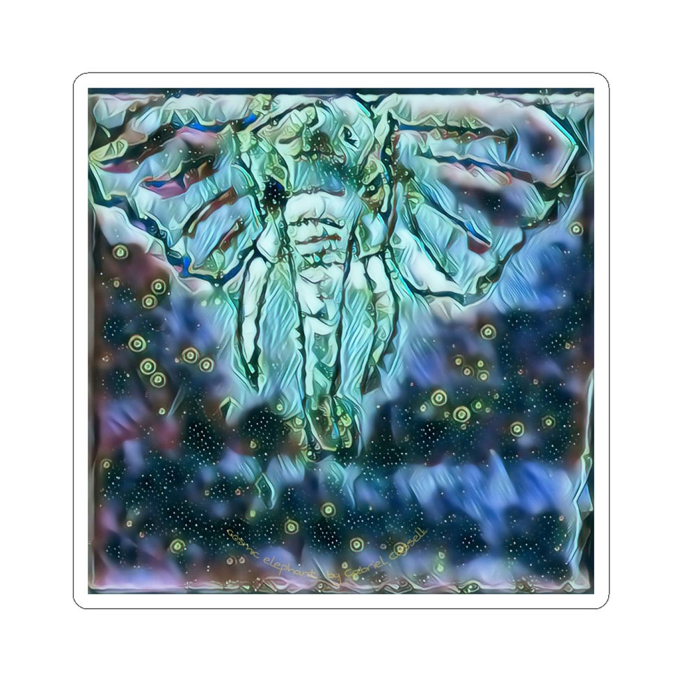Thumbnail: Cosmic Elephant Stickers