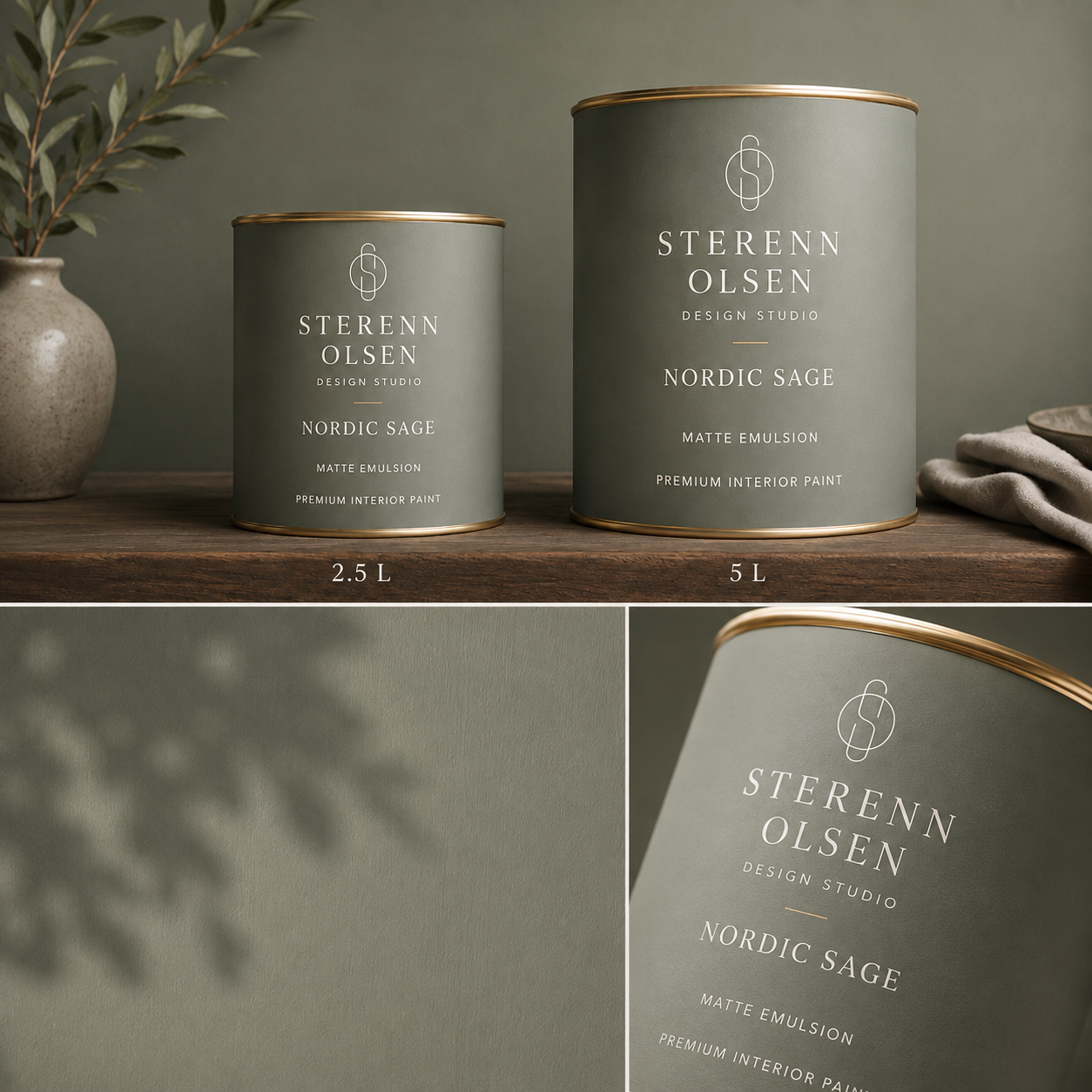 NORDIC SAGE PREMIUM INTERIOR PAINT MATT EMULSION