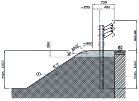 Dwg BRL114 e cête de talus