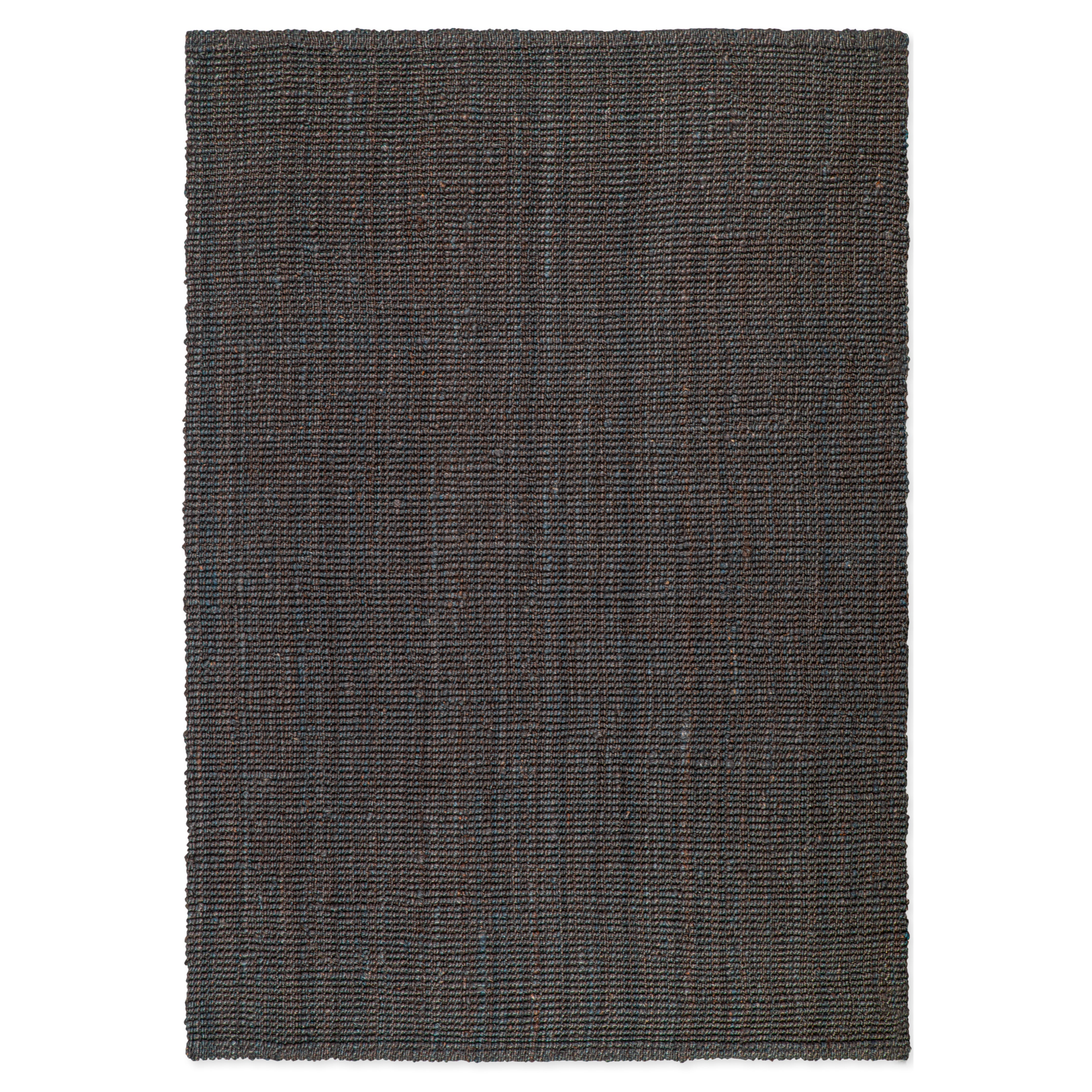 Artisan Hand Woven Grey Hemp Area Rug for Modern Homes
