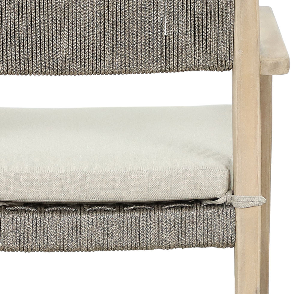 Miniatura: Natural Acacia Wood Indoor and Outdoor Dining Chair