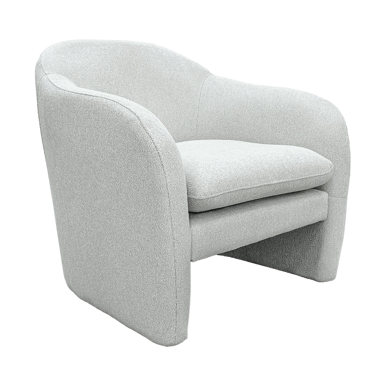 Premium Lyon Armchair with Deep Padded Seat and Curved Backrest