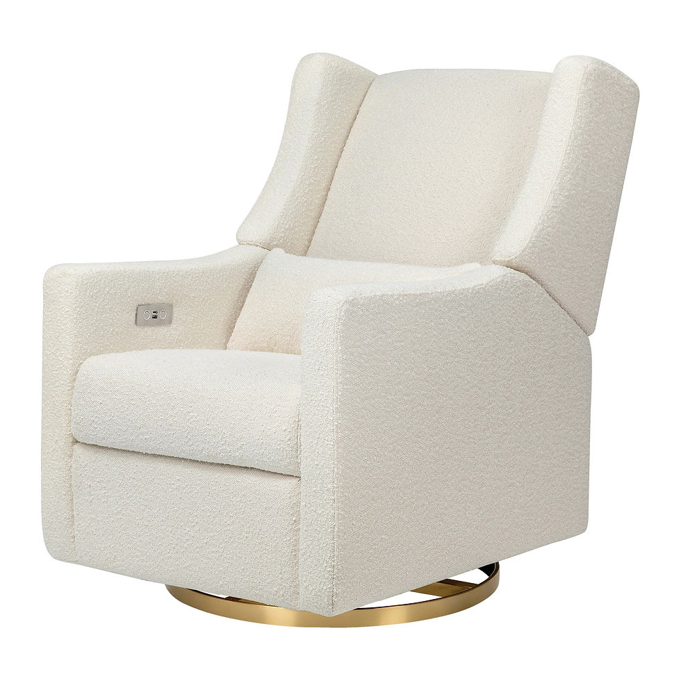 Miniatura: Kiwi Electronic Swivel Glider Recliner with USB Charging Port