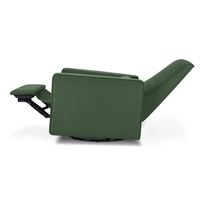 Thumbnail: Swivel Glider Recliner Armchair with Hidden Recline Mechanism