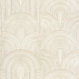 Thumbnail: Delicacy Art Deco Geometric Iridescent Non-Woven Vinyl Wallpaper Roll
