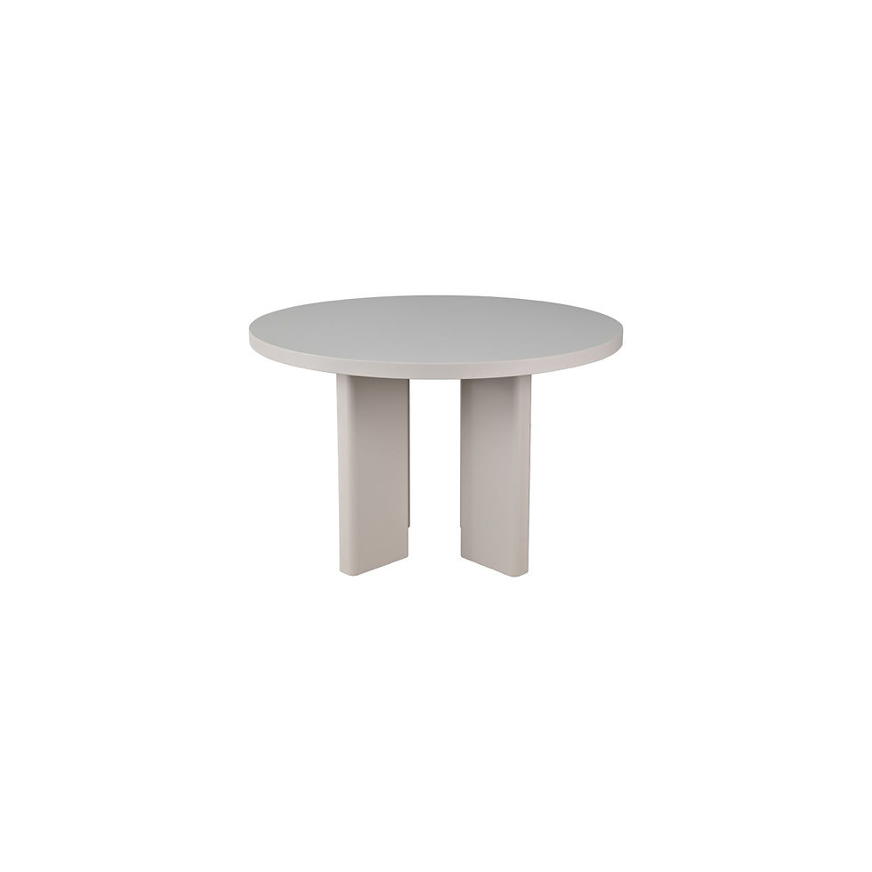 Miniatura: Round Matte Finish Modern Minimalist Dining Table for Four