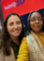 Foto com a deputada federal Adriana Ventura. Evento partido novo