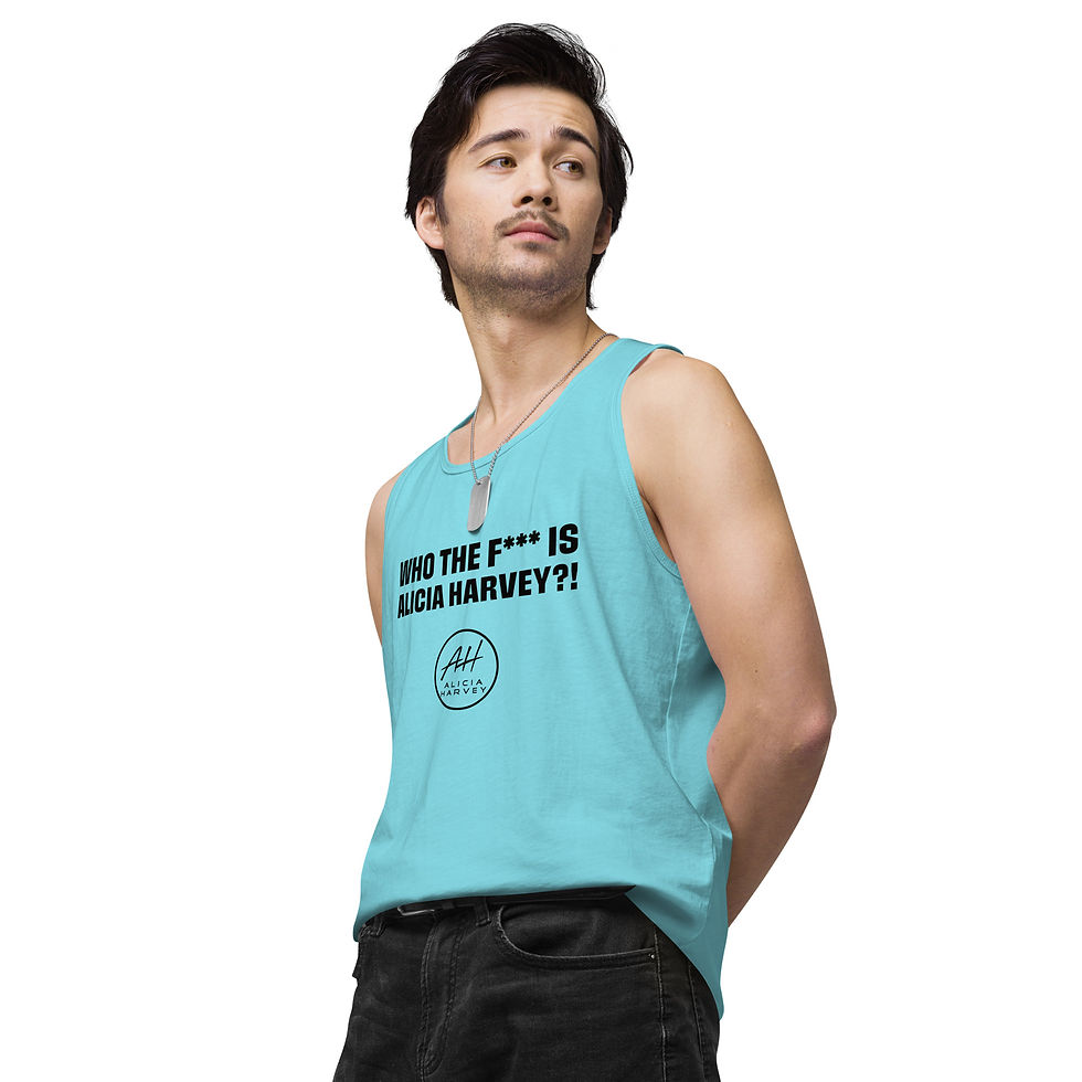 Thumbnail: AH WHO THE F Tank Top - Unisex