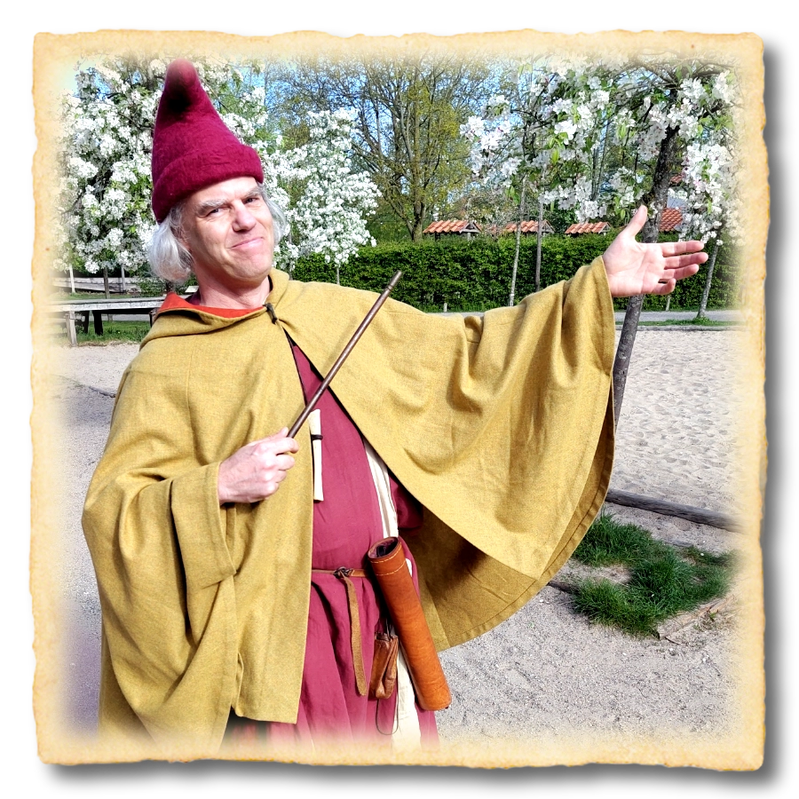Jannes als Romeins goochelaar