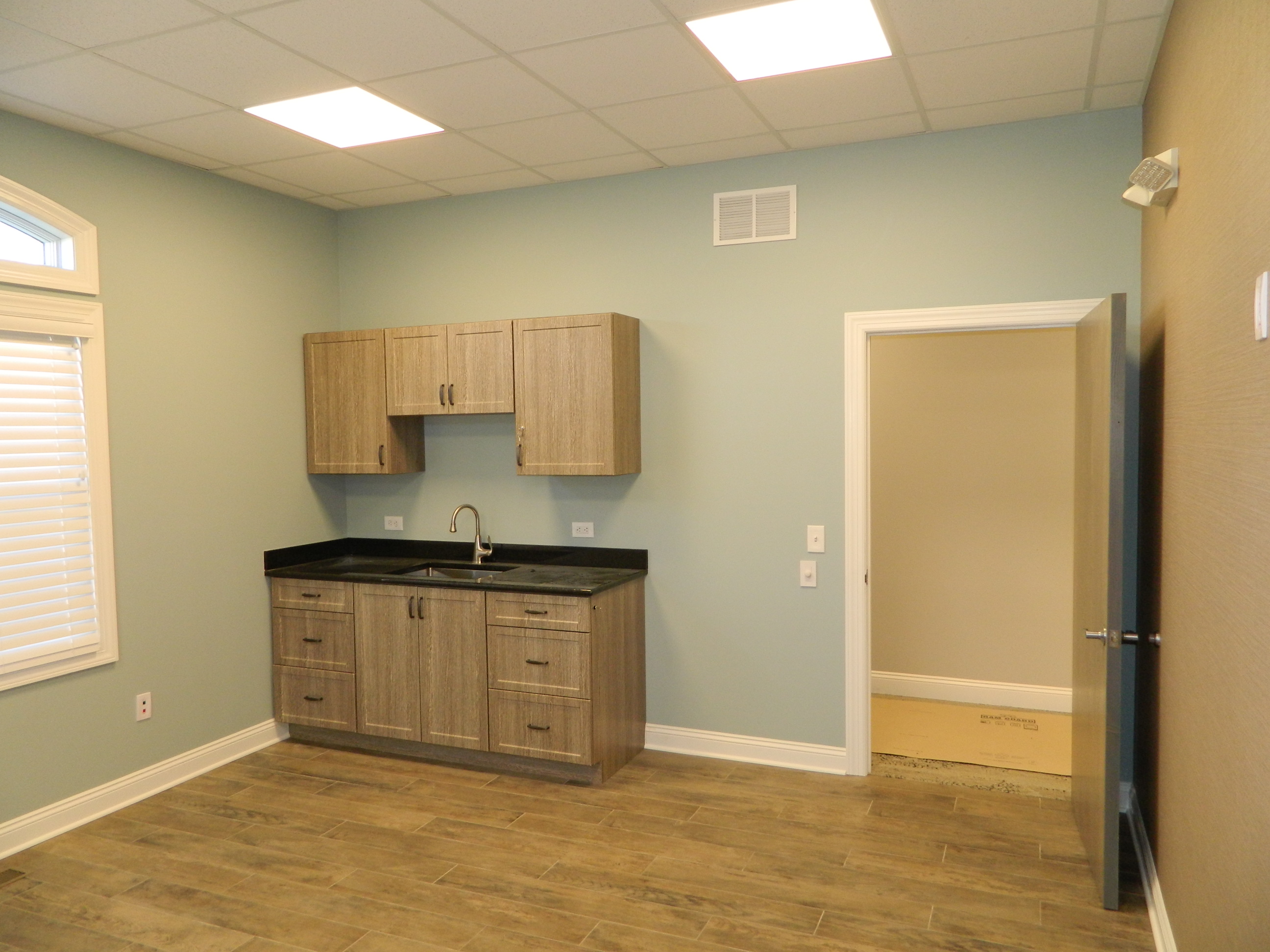 Private exam rooms