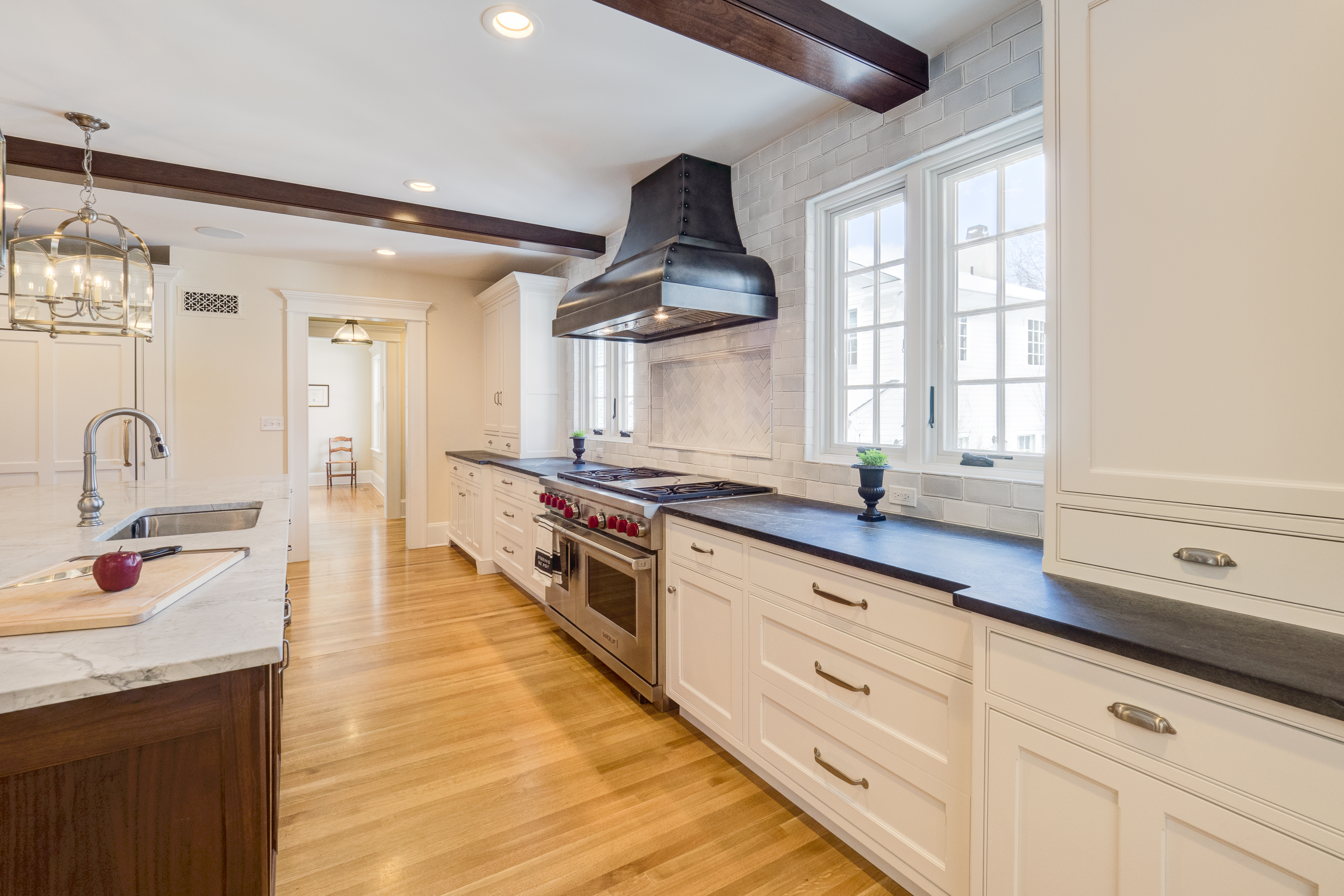 Open kitchen plan