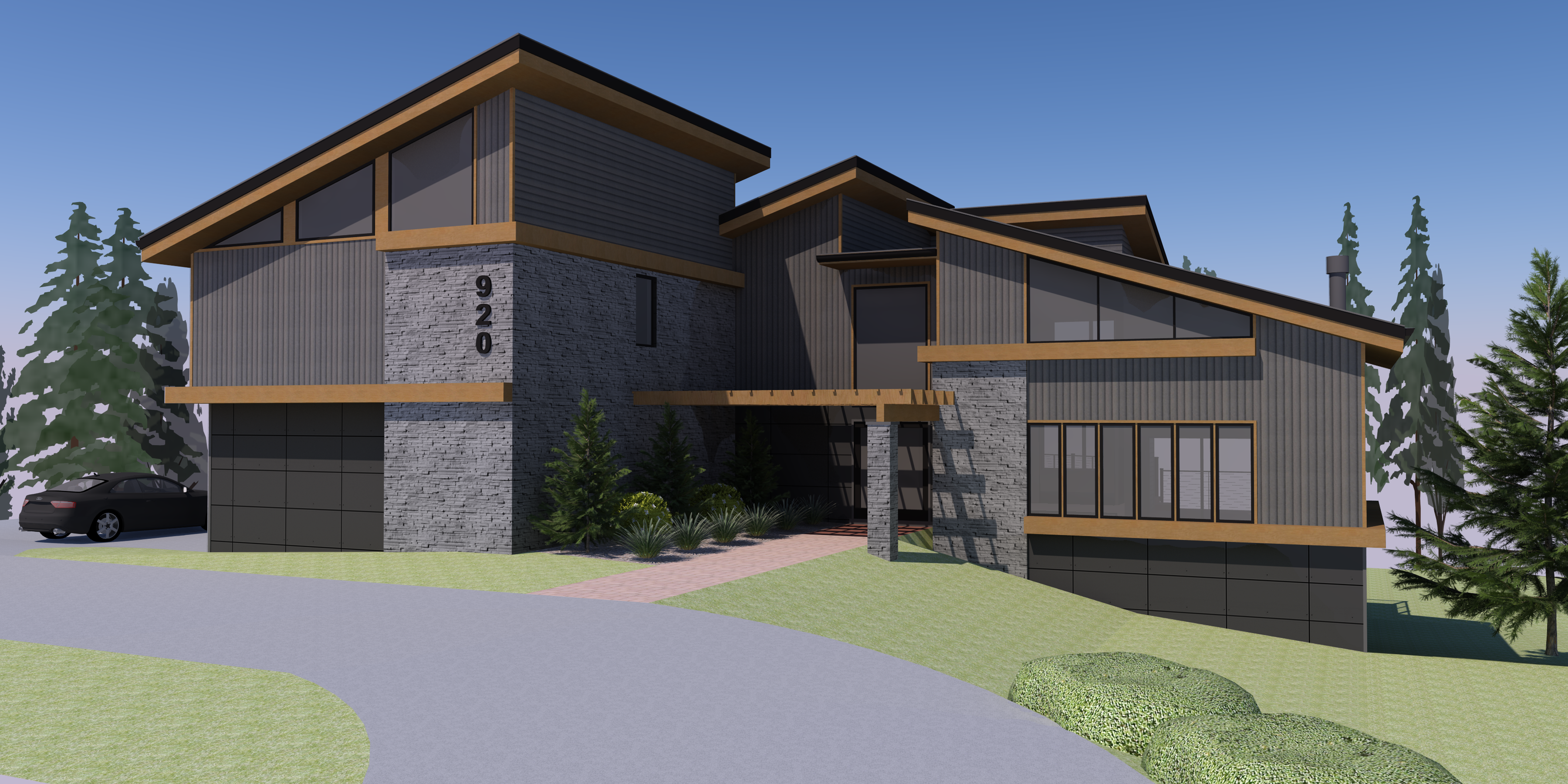 Facade re-design options