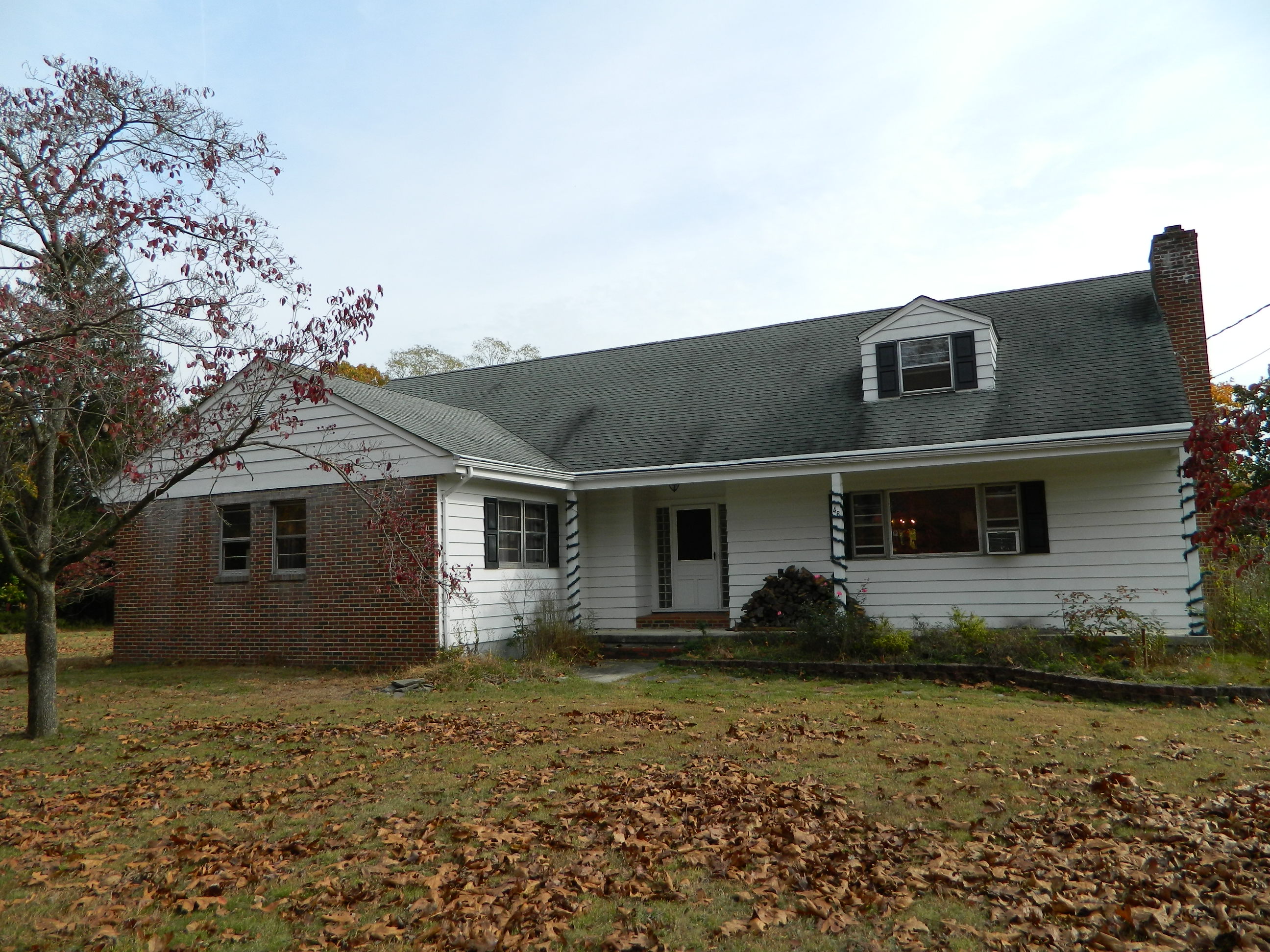 Existing front of home