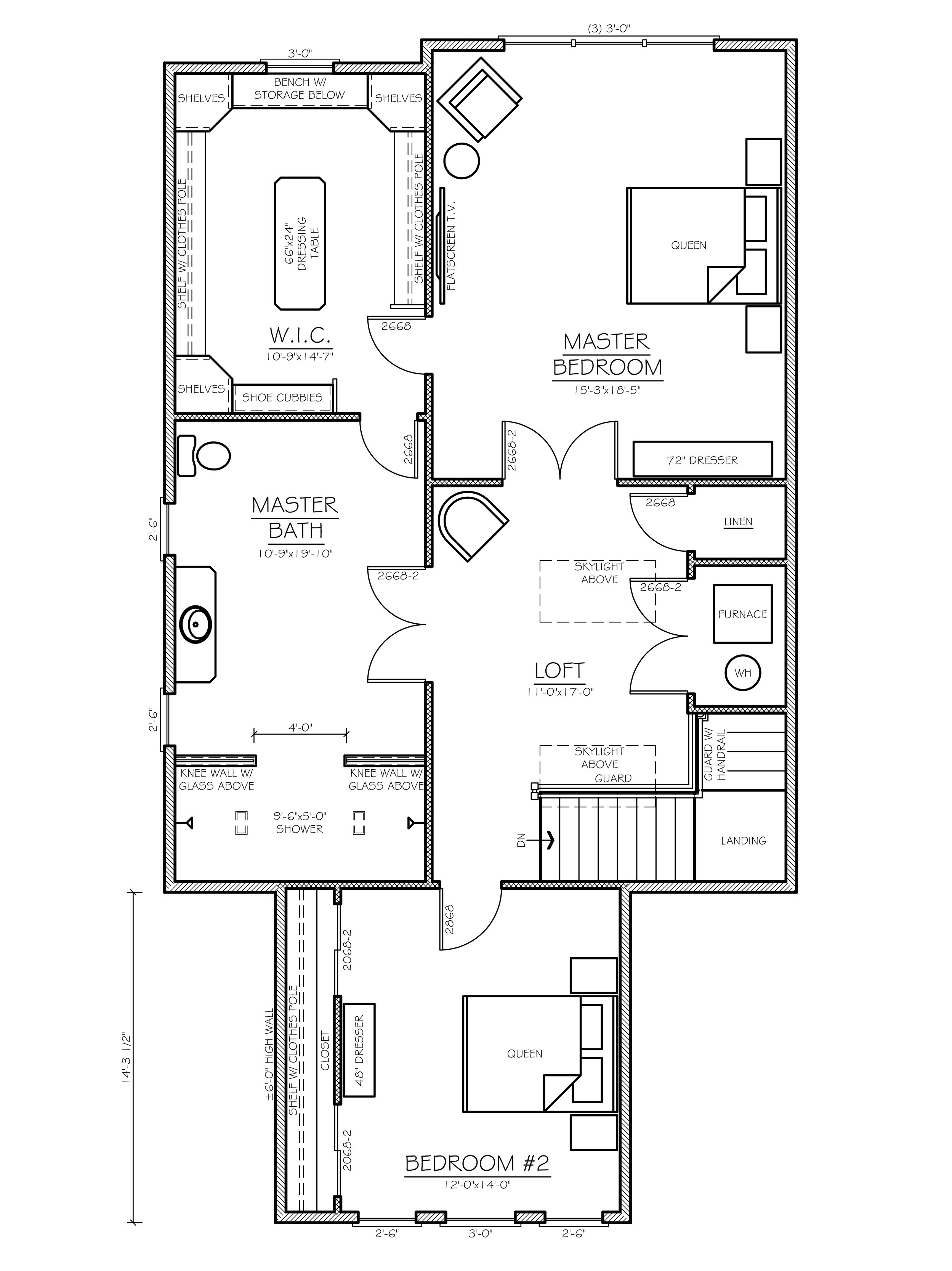 Proposed Second Floor Plan