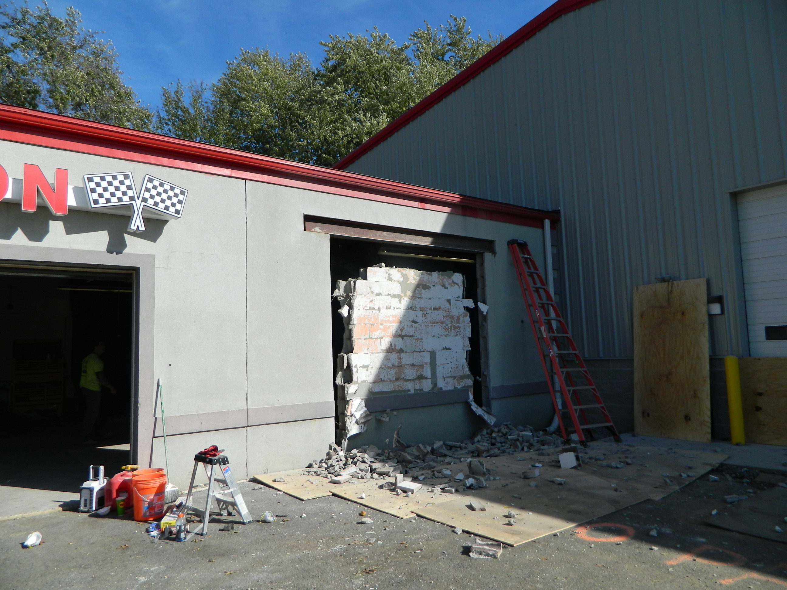 Additional garage bays
