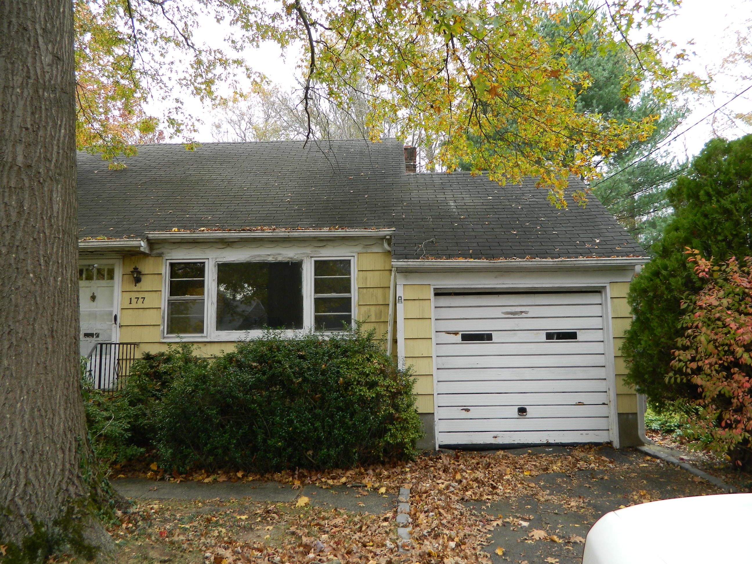 Existing garage