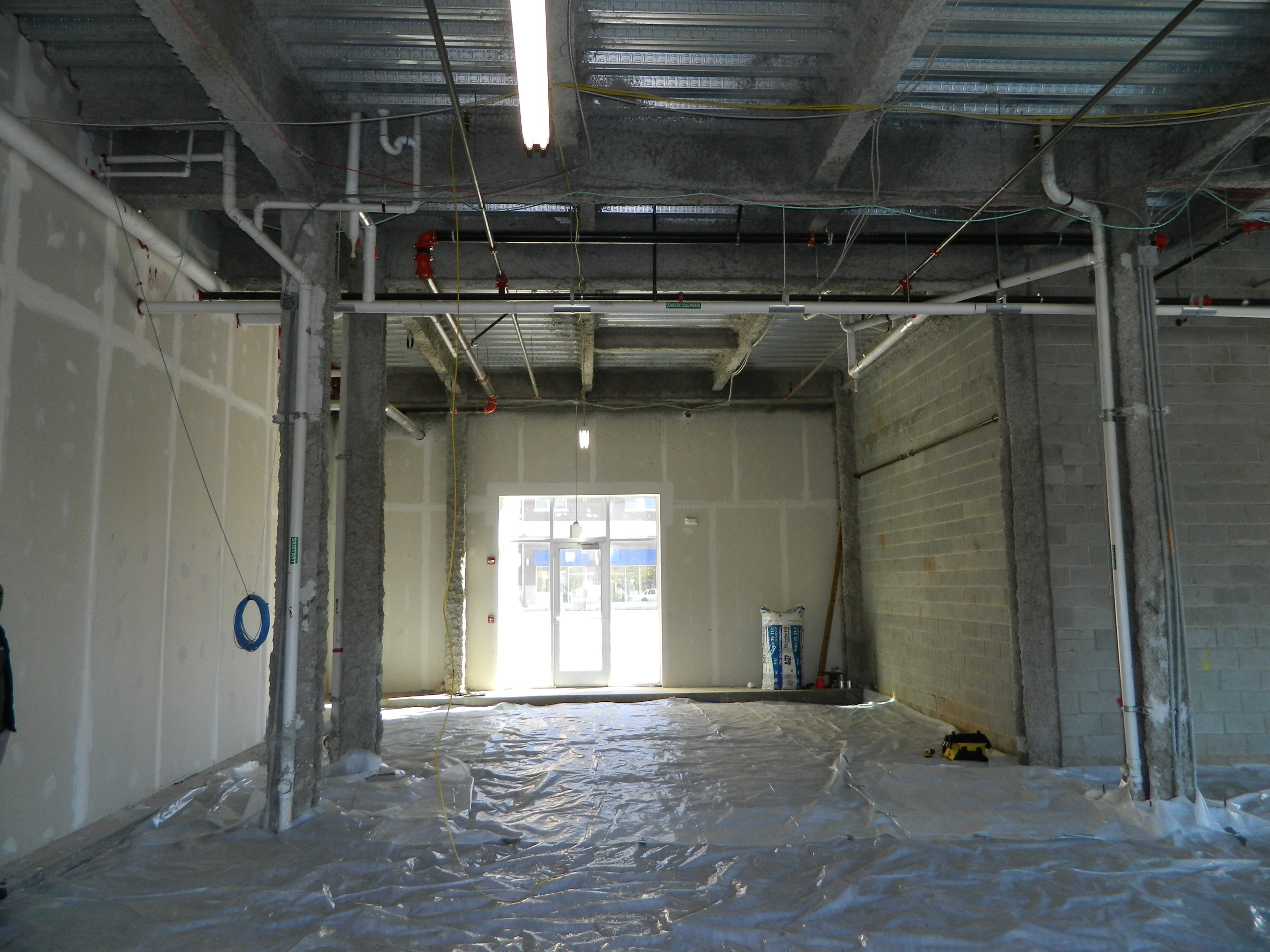 Interior outfit prior to work