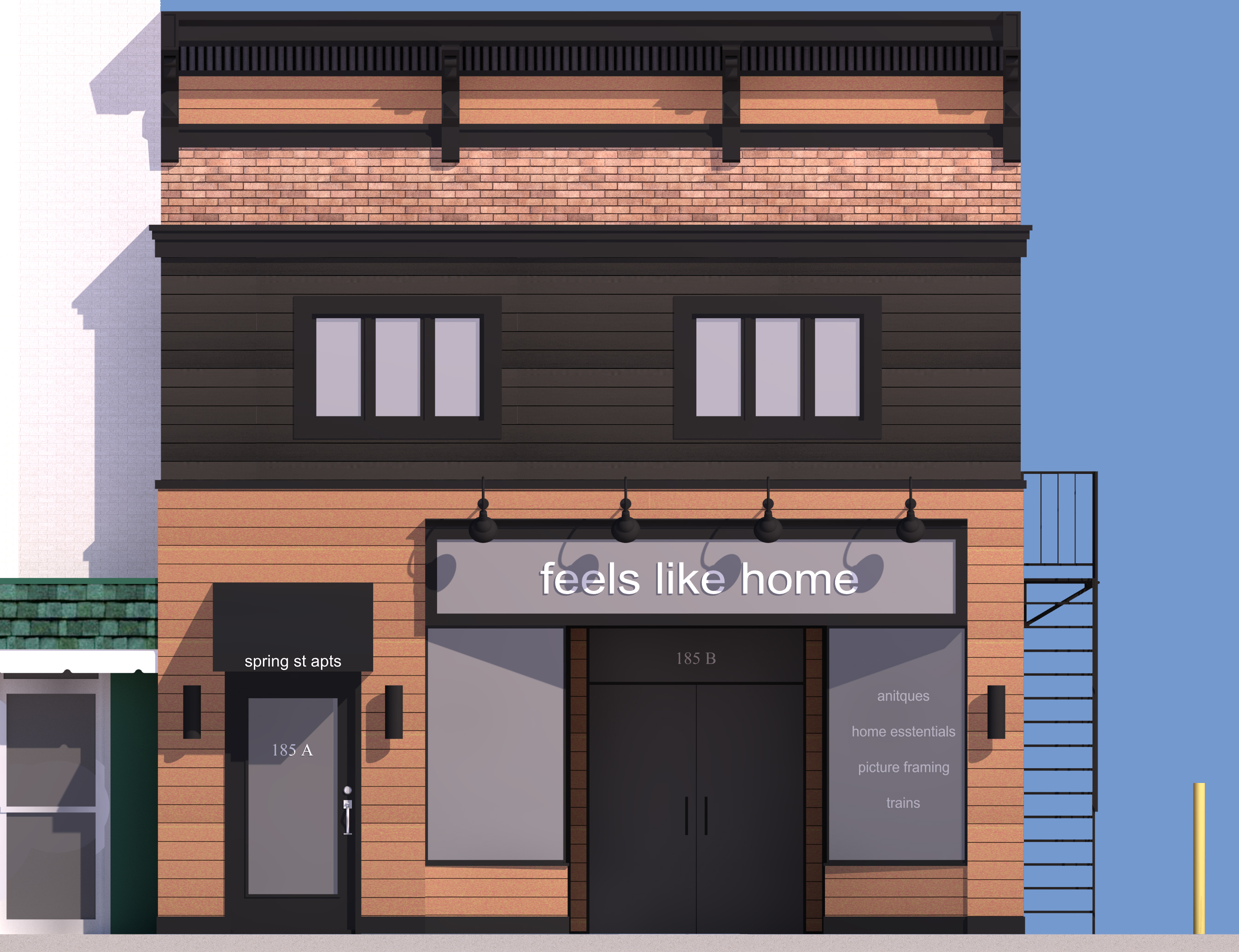 Facade Renovation Concept