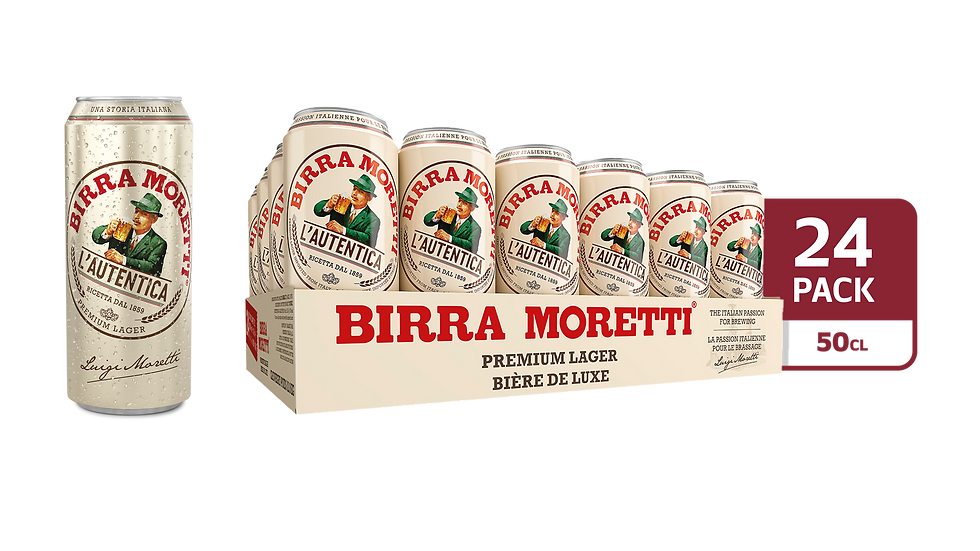 Thumbnail: Birra Moretti CAN 24x500ml