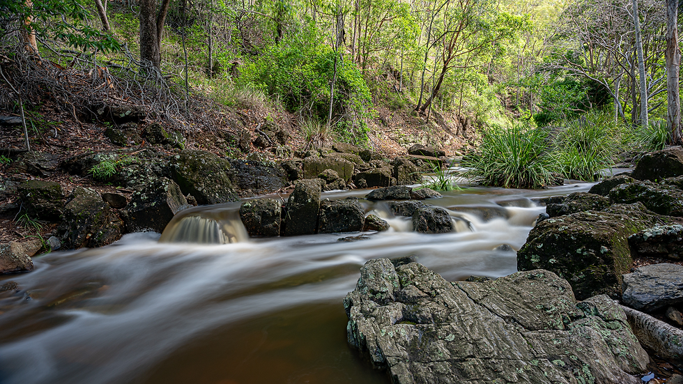 Mount Coot-tha, Brisbane. Long exposure landscape.