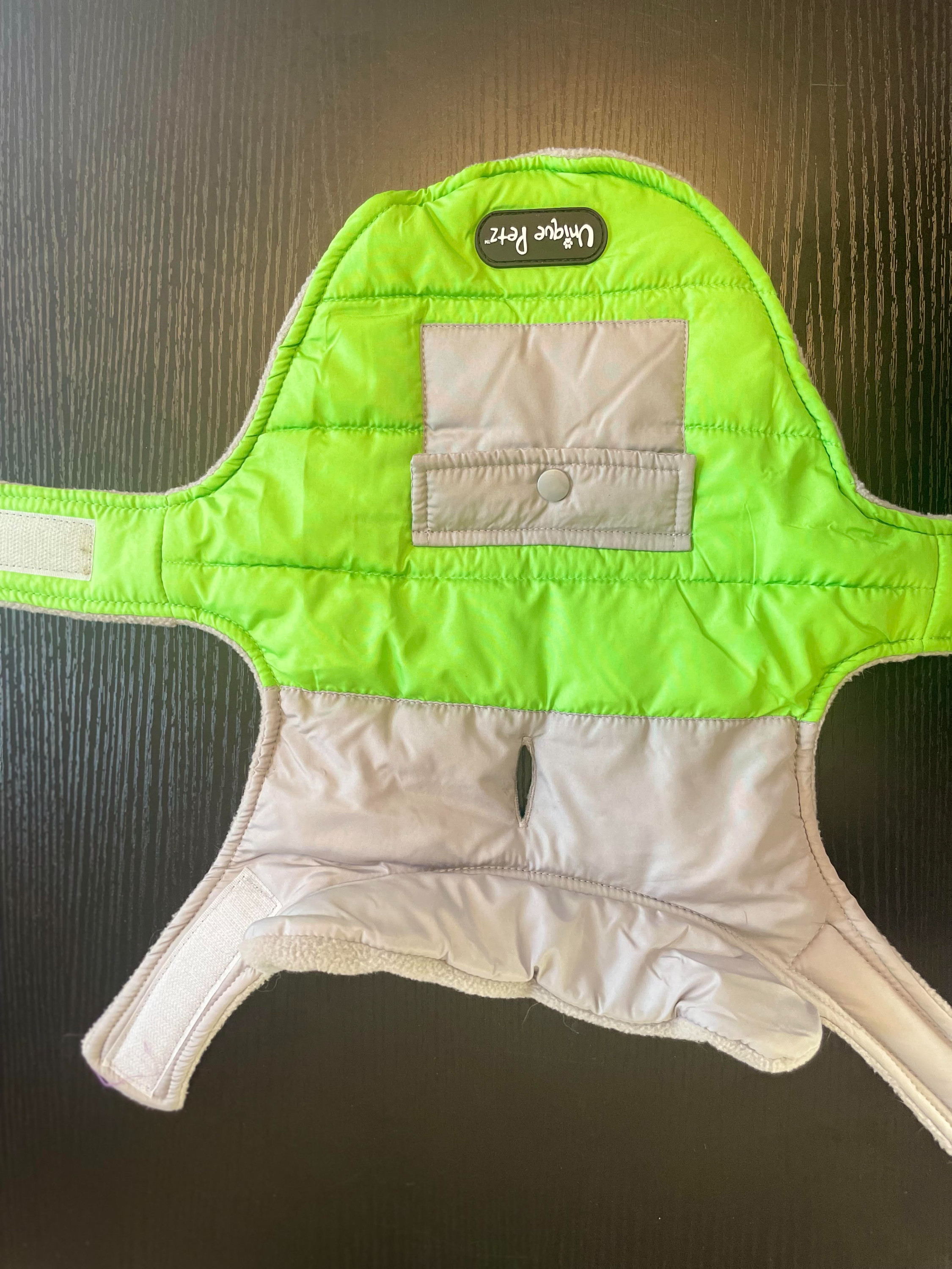 Reflective Puffer Dog Vest – Bright and Safe for Your Adventure Pup- Medium