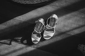 zapato de novia artesanal en raso blanco - Abel Mingrino Zapatos