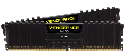 CORSAIR Vengeance LPX DDR4, 3200MHz 16GB 2 x 288 DIMM