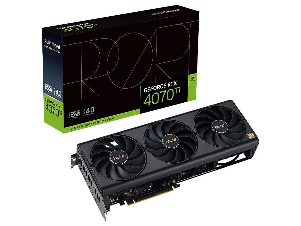Asus ProArt GeForce RTX™ 4070 Ti OC edition 12GB GDDR6X