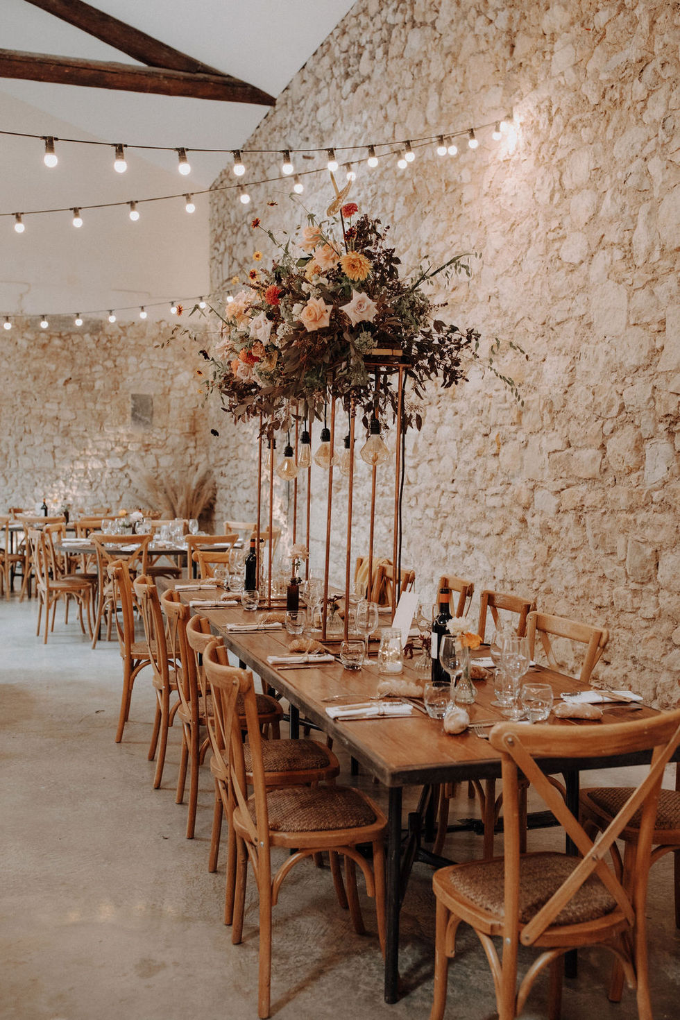 Fleuriste mariage Studio Majalis Floral Designer mariage automne Grangette
