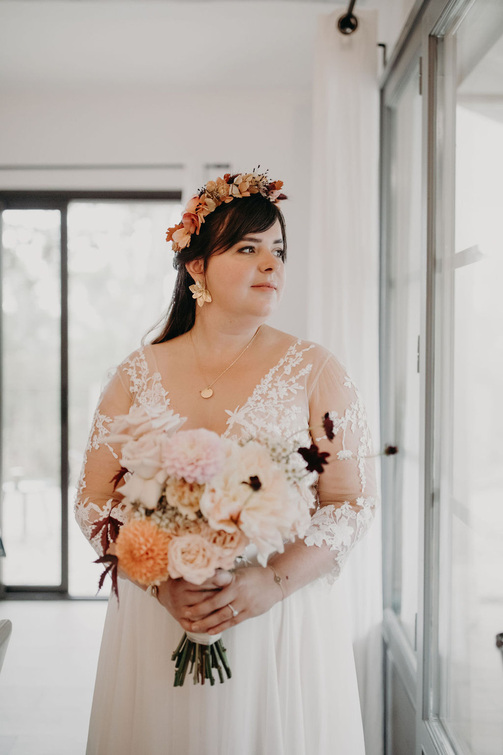 Fleuriste mariage Studio Majalis Floral Designer mariage automne Grangette