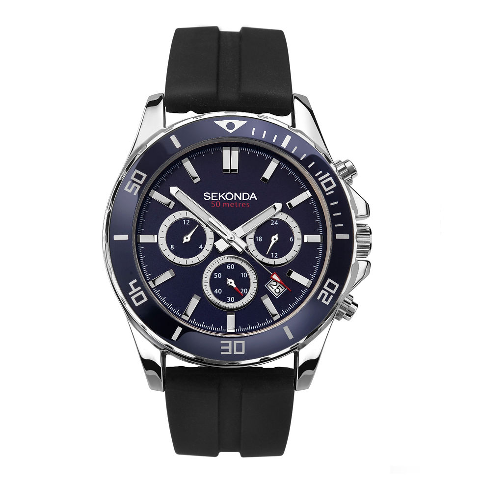 Sekonda Detailed Blue Dial