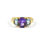 Thumbnail: 18ct Yellow Gold Amethyst & Topaz