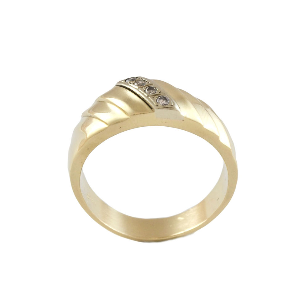 Thumbnail: 18ct Yellow Diamond Band