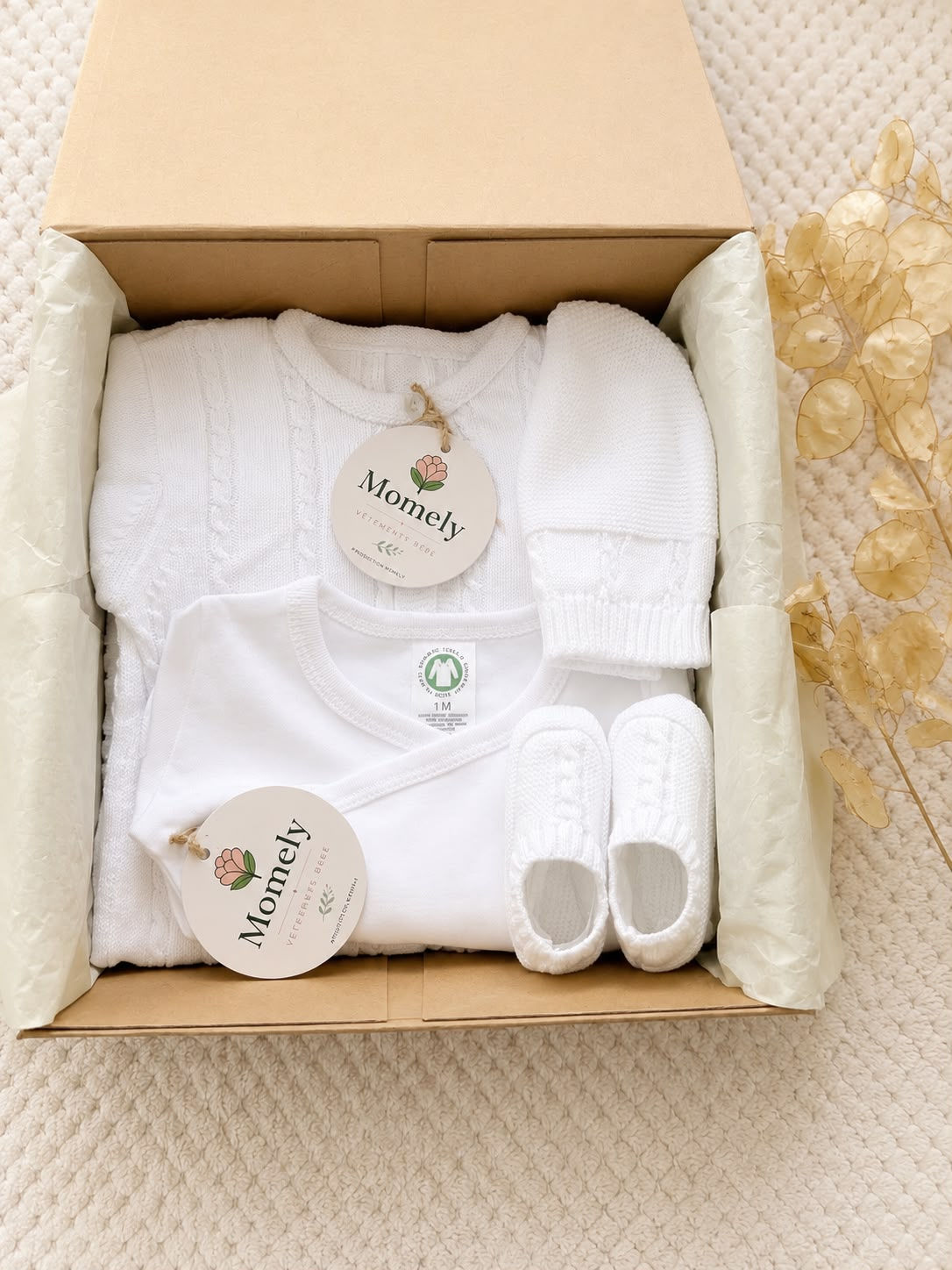 Ma tenue cocon – Coffret naissance