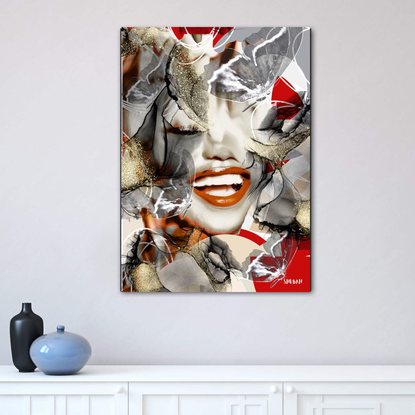 Your Joy 002 – Portrait de Femme Africaine Contemporain