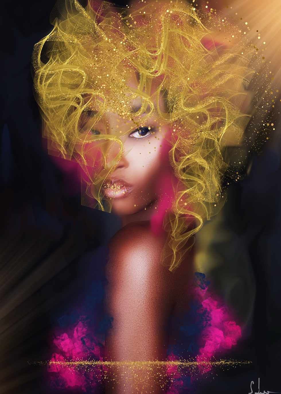 Portrait Femme Africaine