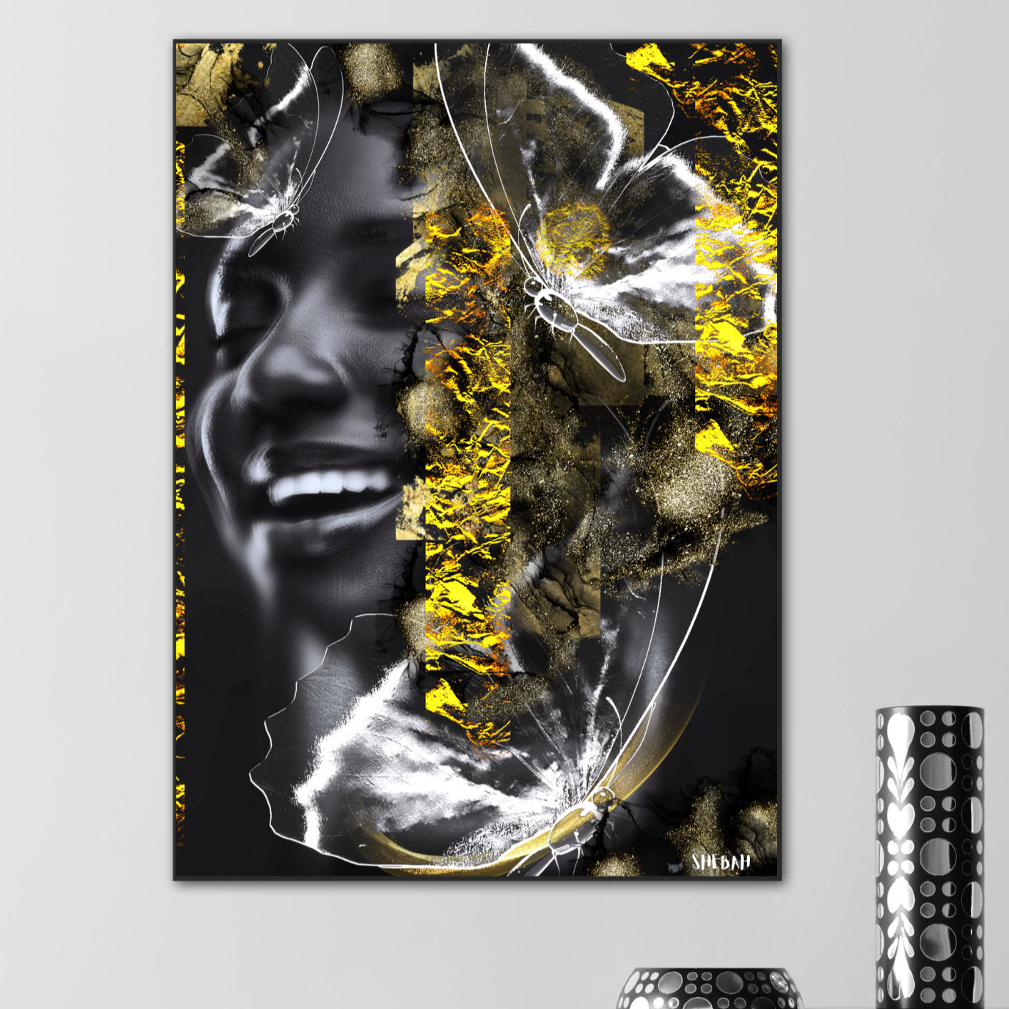 Your Joy 001 – Portrait de Femme Africaine Contemporain