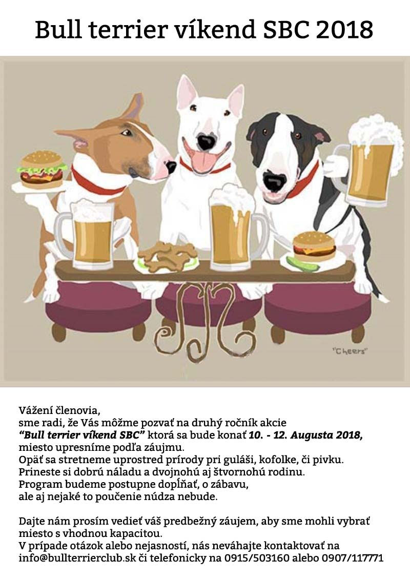 23. Bull terrier víkend SBC