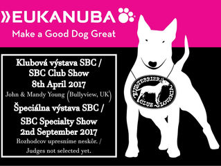 Kalendár výstav SBC 2017 / SBC Shows 2017