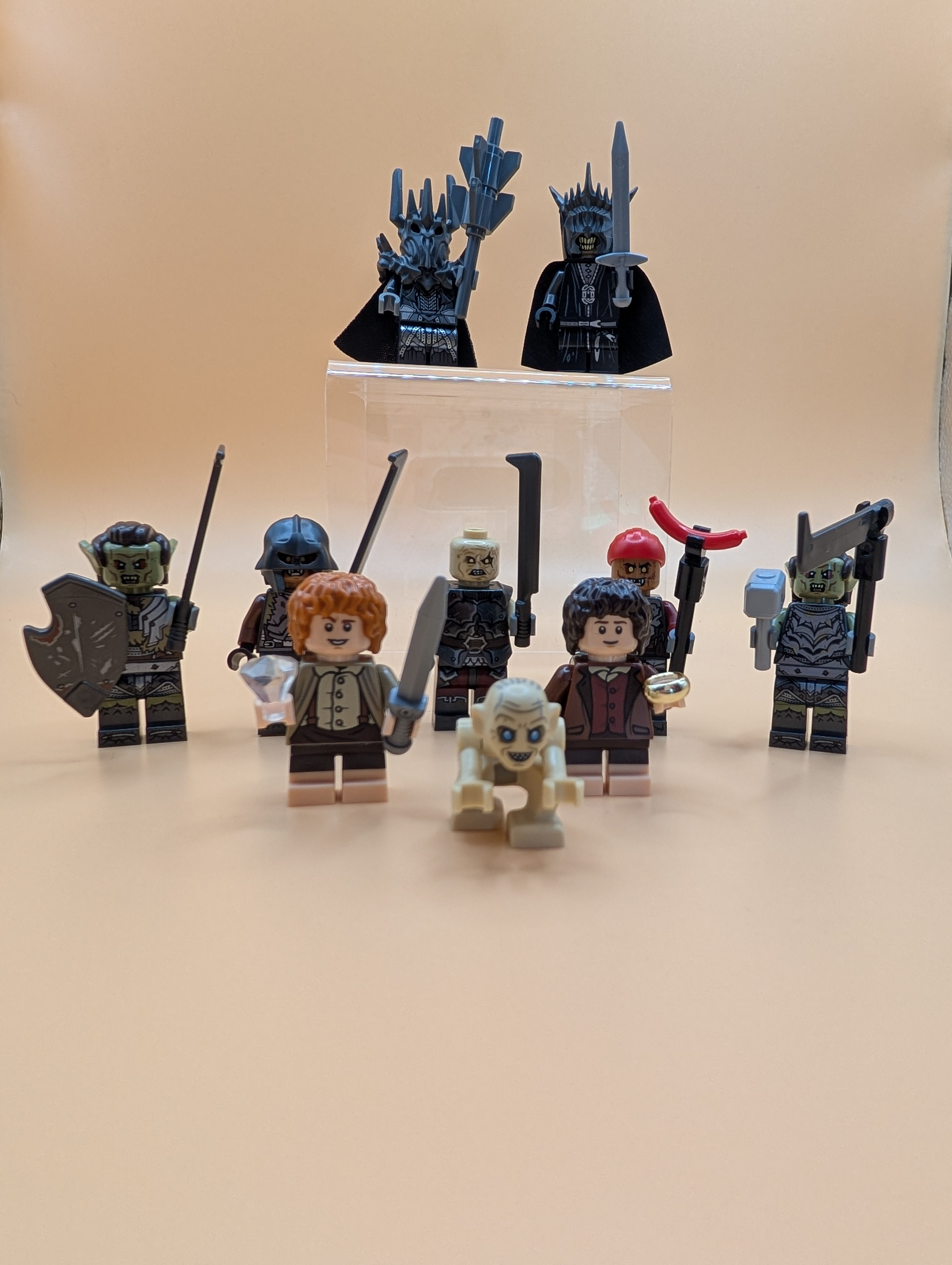 LEGO Lord of the Rings Barad Dur Minifigure Bundle X10 From Set 10333
