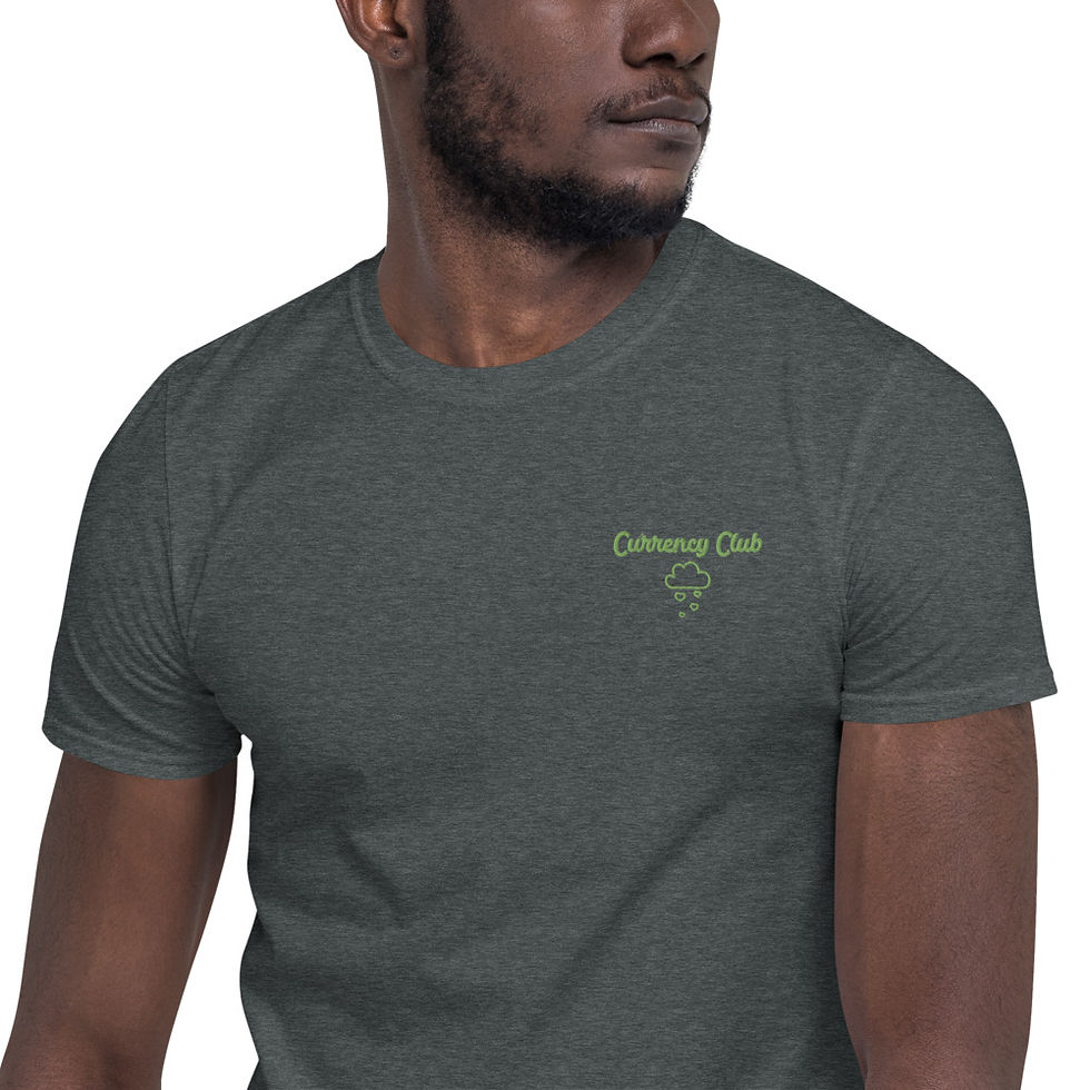 Thumbnail: Currency Club Embroidered Unisex T-Shirt