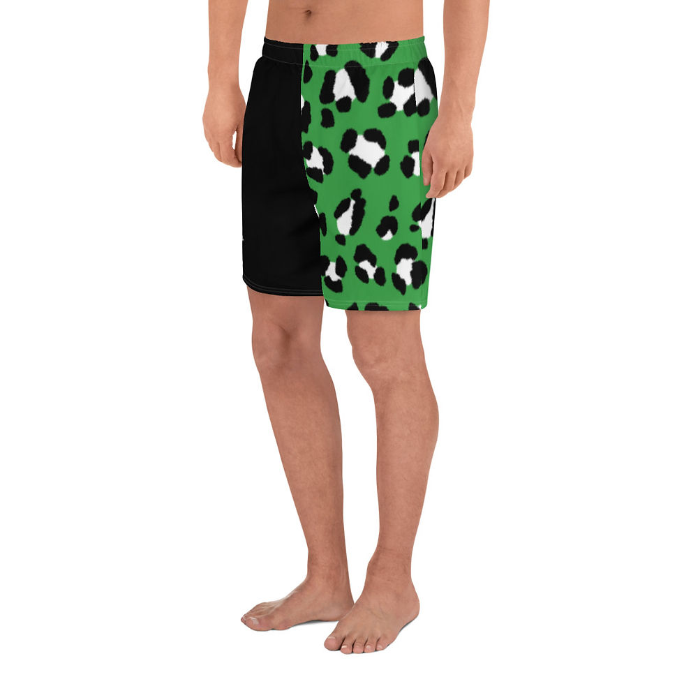 Thumbnail: Currency Club Green Leopard Shorts