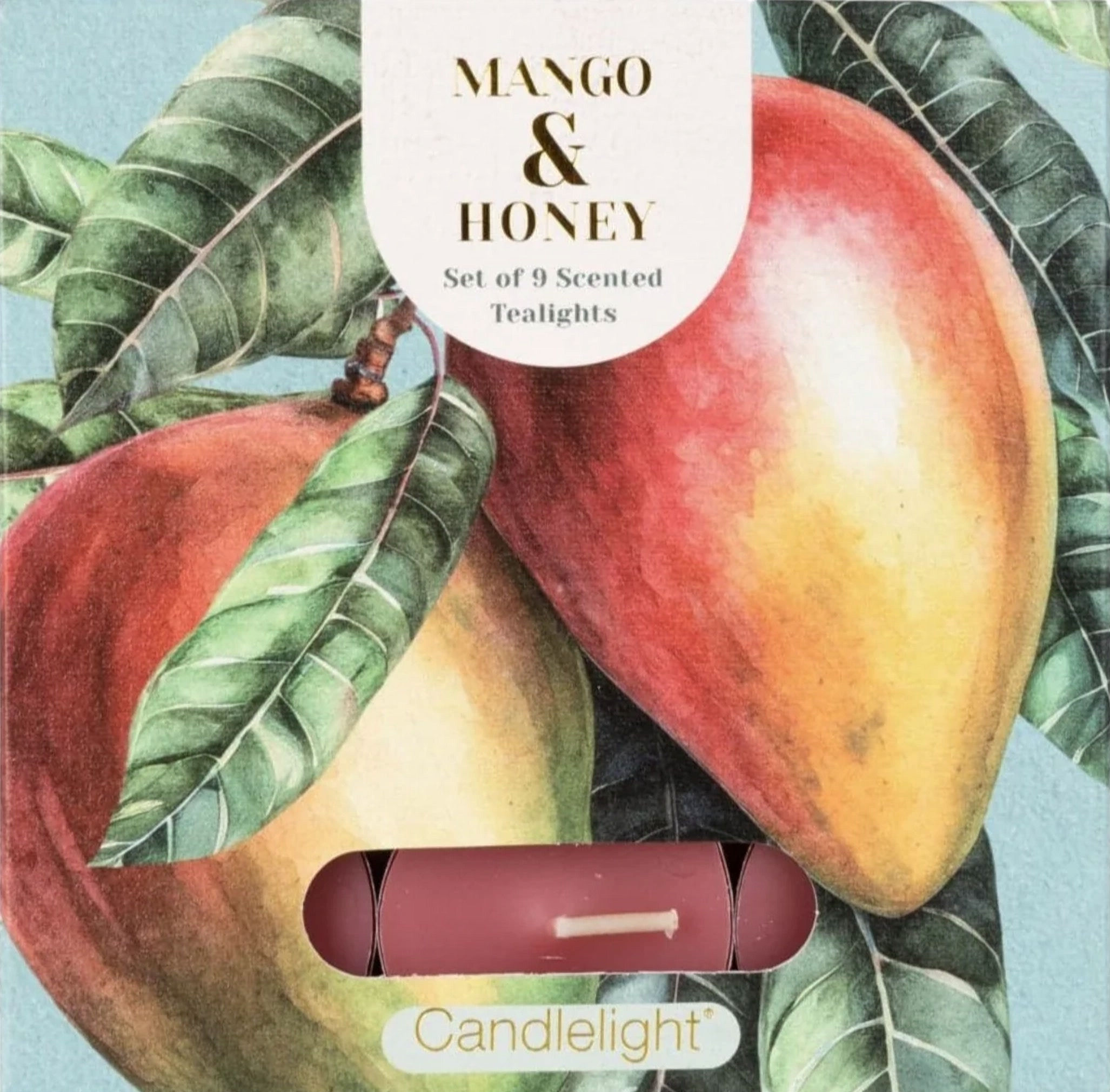9 Tealights - Mango and Honey scent