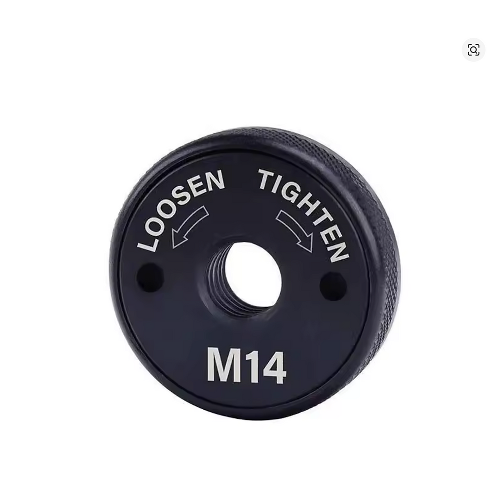 Miniatura: Trava Fast Lock Black para esmirilhadeira. Trava e solta rápido.