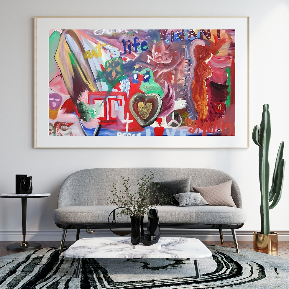 Vivant Life – Vivant Fam – Original Art – 24x36 in
