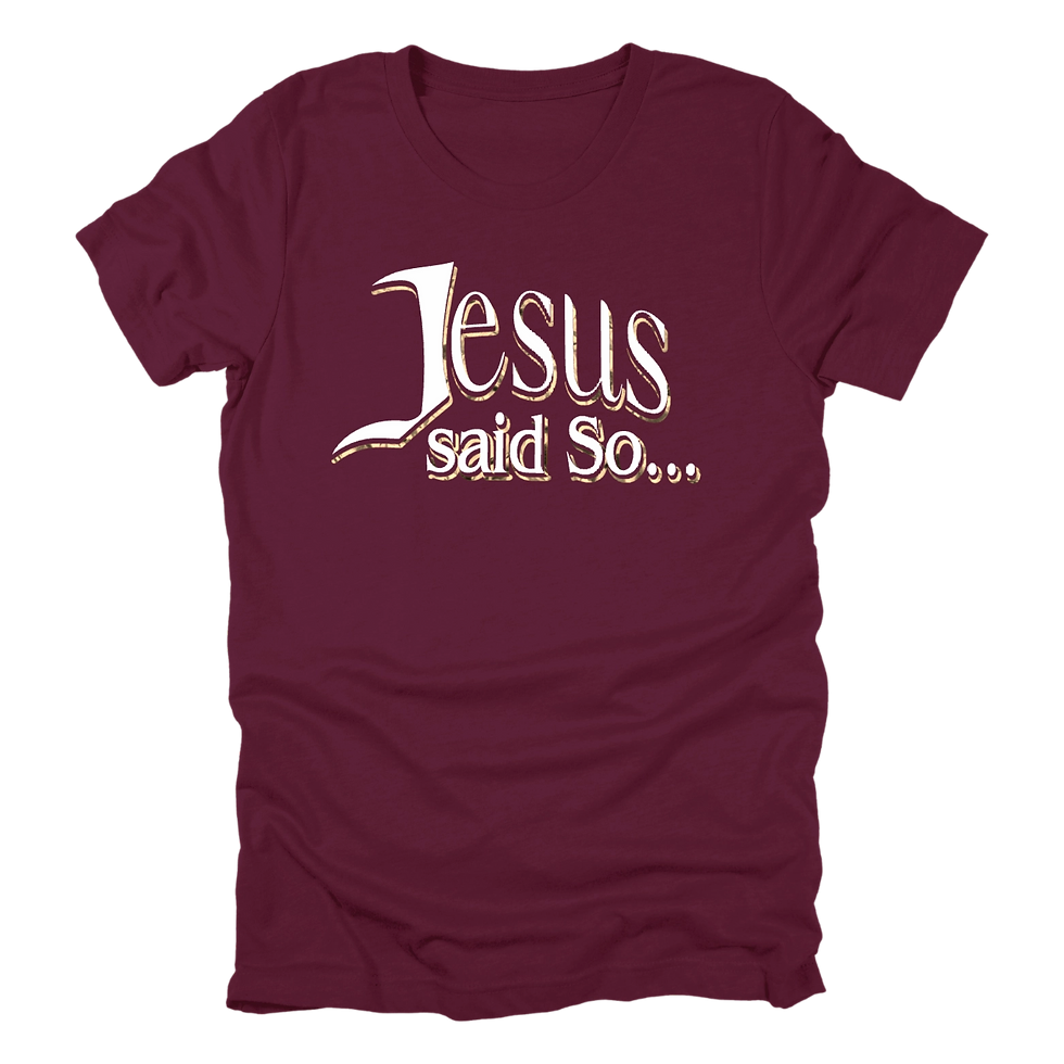 Thumbnail: JESUS SAID SO