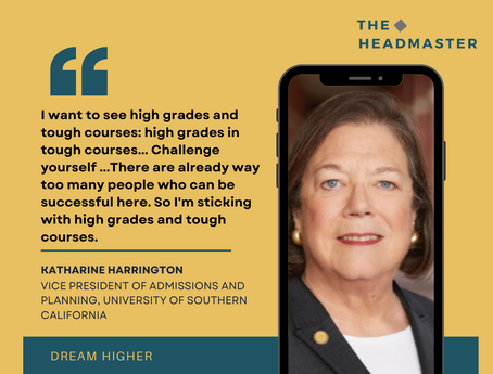 Importance of Academic Rigor: Dean's Desk